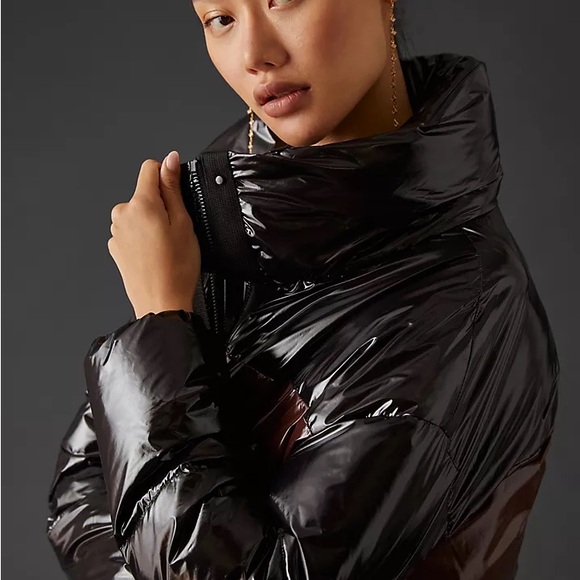 Badgley Mischka faux patent leather Jacket - Picture 2 of 14